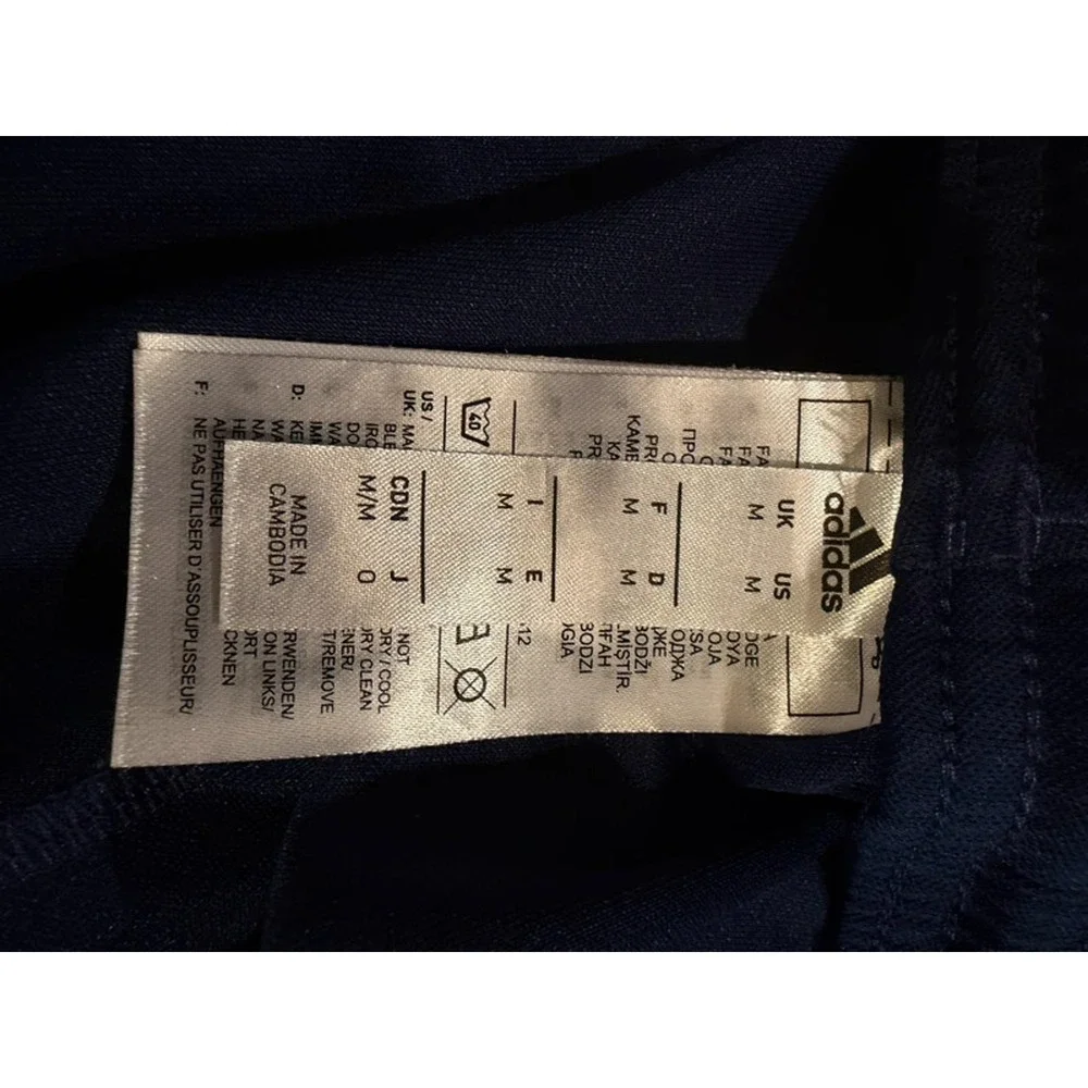 Adidas AeroReady Mens Navy Athletic Gym Training Soccer Shorts AJ5883 M